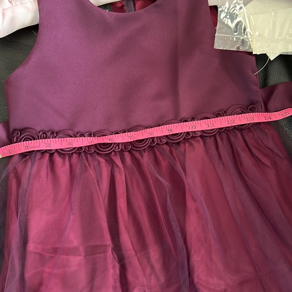 Jessica McClintock Little girls Purple Dress - Picture 8 of 8
